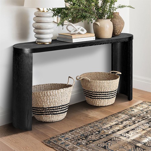 Thick top entryway table - 60'',